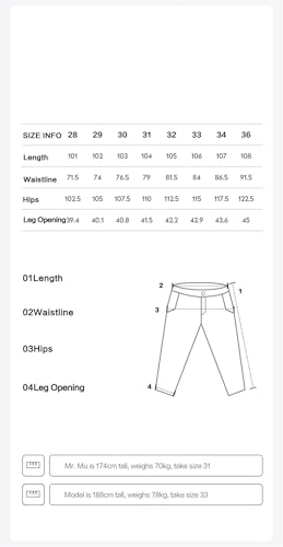 Men Spring Loose Straight Brushed Liner Fabric Jeans Vintage Elastic Denim Pants Vintage Blue 344