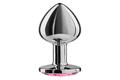 Secret Play Plug Anal en Aluminium Rose Taille S