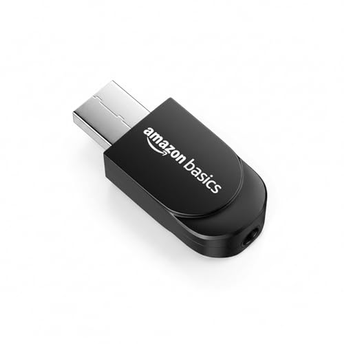Amazon Basics 2 in 1 Bluetooth 5.0 Transmitter Receiver | 3.5mm S...
