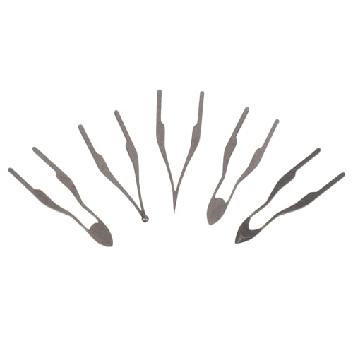 SHINEOFI puntas de alambre para herramientas de quemado sugerencia de la pirografía puntas de repuesto para estufas de leña Consejos de pirograbado de madera de bricolaje Dark Grey
