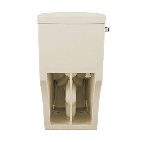 Swiss Madison Well Made Forever Sm-1T206 Sublime One Piece Elongated Left Side Flush Handle Toilet 1.28 Gpf, Glossy White #TOP2