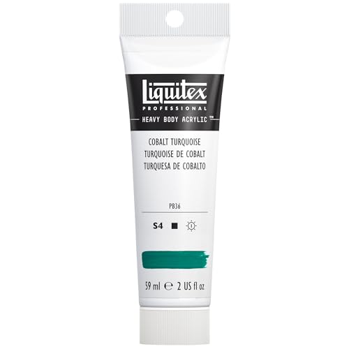 Image of Liquitex Professional Heavy Body Acrylic Paint, 2-oz Tube, Cobalt Turquoise