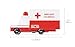CANDYCAR® Wooden Diecast Collection - Ambulance Van, Premium Handcrafted Beech Wood Toy Car