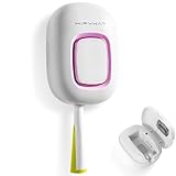 Hipykat Toothbrush Sanitizeri Case with U V-C Lights, Dryer Heating, Fan Drying - Rechargeable Portable Toothbrush Cover, Magnetic Wall Mount Sterilizeri Box for Home, Travel & Fits All Toothbrushes