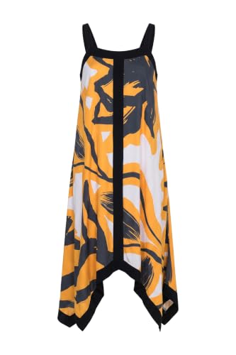 Robe maxi en jersey pour soirée d'été et vacances motif floral grandes tailles