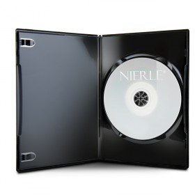 Amaray DVD Hüllen, Slim 7 mm, Maschinen-pack-Qualität, Schwarz, 100 Stück Cover