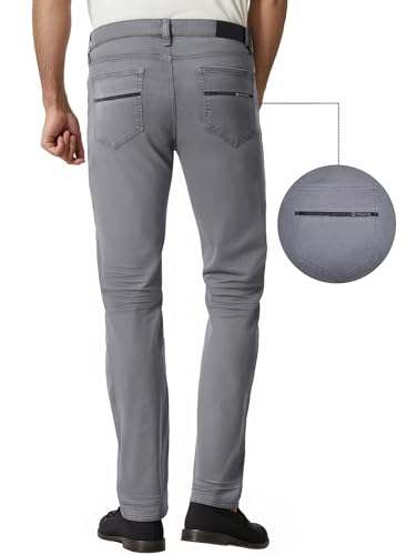 ETHANOL Mens Slim Hyper Stretch Motion Free Five Pockets Denim Pants3