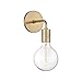 Mitzi H109101B-AGB Contemporary Modern One Light Wall Sconce from Ava Collection Finish, Aged Brass