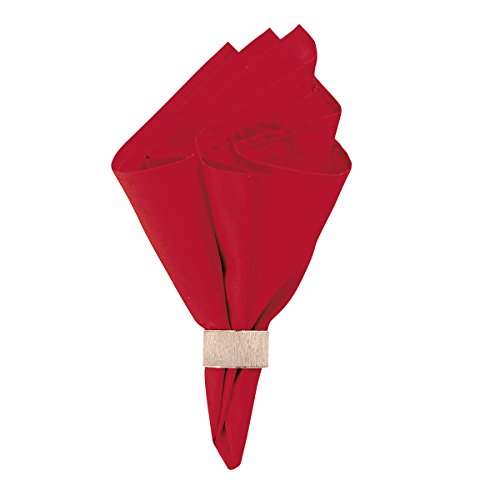 C&F Home Red Cotton Patriotic U.S.A. Fourth of July Memorial Day Labor Day Americana Liberty Decor Decoration Napkin 20X20 Set of 6 Napkin Set of 6 Red