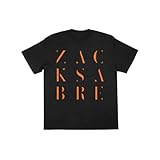 新日本プロレスリング ザック・セイバー Jr. ZACKSABRE Tシャツ ブラック×オレンジ XL 6610103874