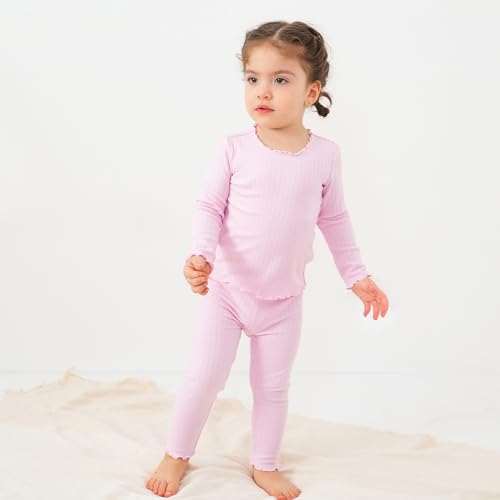 Image of pureborn Baby Pajamas Set Toddler Snug Fit Cotton Sleepwear 2pcs 12M-7Y