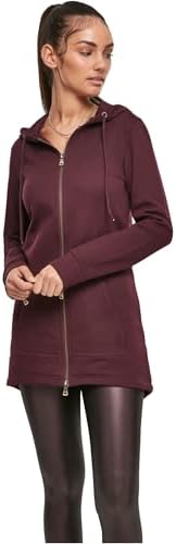 Urban Classics Ladies Sweat Parka Frauen Kapuzenjacke schwarz Basics, Streetwear
