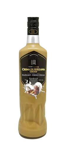 Licor crema de chocolate y avellana 70 cl -15 vol.