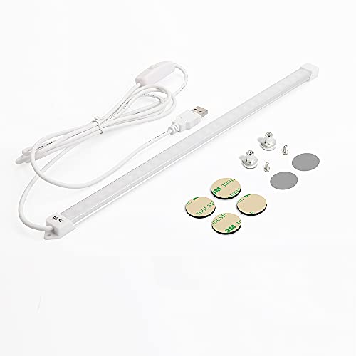 Sylanda Lampe de bureau LED avec interrupteur 35 cm Blanc neutre 450 lm Cover