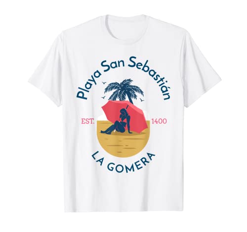 Playa San Sebastián La Gomera España Camiseta