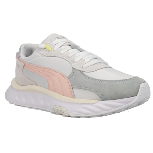 PUMA Womens Wild Rider Rollin' Sneakers Shoes Casual - White2