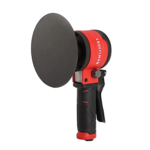 Craftsman Cmxptsg1014Nb 6-Inch Dual Action Air Disc Sander, Red #TOP7