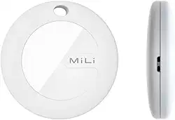 Mini Rastreador Localizador Smart Tag MiLi Para Android Bike Moto Carro Chave Cor Branco