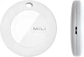 Mini Rastreador Localizador Smart Tag MiLi Para Android Bike Moto Carro Chave Cor Branco