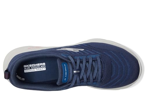 Image of Skechers Men's Go Walk 8 Day | Air-Cooled Goga Mat Insole, Ultra Go Cushioning, Dual-Density Outsole, Bungee Laces, Machine Washable