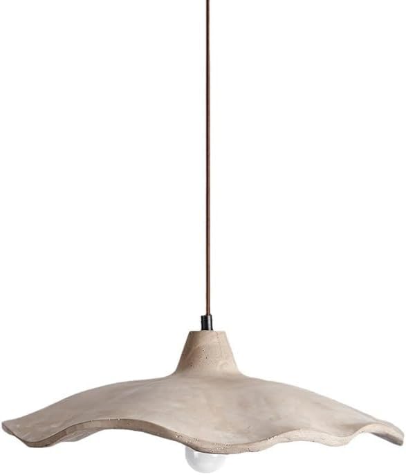 Suspension E27 ciment lustre rétro pour salle à manger