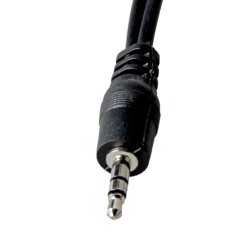 Cable divisor de audio estéreo con conector Jack 3.5mm miniatura 3