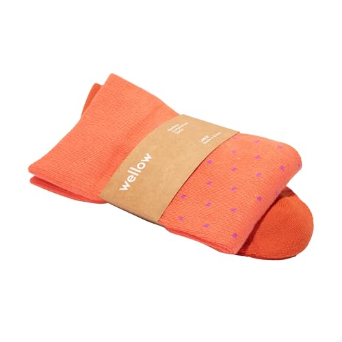 Image of Wellow Knee High Compression Socks for Men & Women - Made with Viscose from Bamboo, Swelling & Pregnancy Support