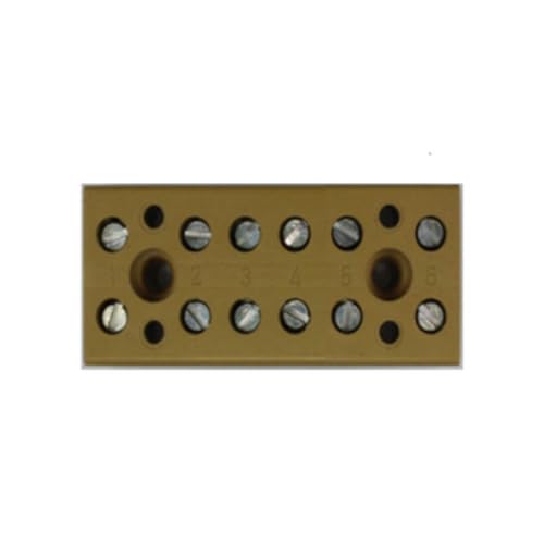 Regleta de terminales multicircuito BK 6 CRN: solucione fallos en cableado de bastidor