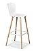 Produktbild Sedus se:Spot Stool Barhocker, Eiche Natur/Weiß, 109.5 cm