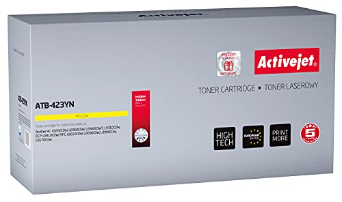 Activejet ATB-423YN Cartouche de Toner 1 pièce(s) Compatible Jaune
