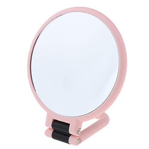 Espejo de Maquillaje Redondo Portátil de Doble Cara miniatura 2