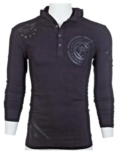 American Fighter Men’s Hoodie Averett shirt Black S-3XL4