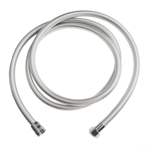 Tuyau de douche en PVC avec filetage mâle vers femelle de 1,27 cm pour pommeau de douche flexible,...
