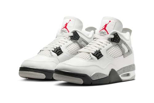 Jordan Air 4 Retro White Cement Red Black Men's Size 153