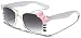 Hello Kitty Bow Women's Fashion Glasses with Bow and Whiskers - Clear & White