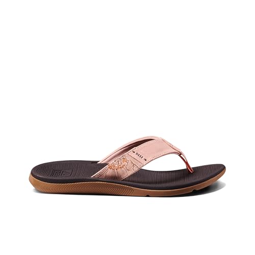 Image of REEF Santa Ana Womens Flip Flop, Arch Support, Water Friendly, Non Marking Outsole
