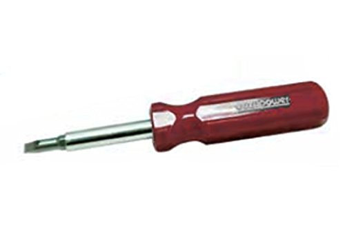 Image of Eazypower 35673 1-Pack Red 2-in-1 T25 /T30 Torx /Tee*Star 9-Inch Screwdriver