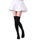 [MOOKISOO] 1足組 着圧 ニーハイソックス 滑り止め付き 60cm 120デニール足裏部分に滑り止め、ニーソックス ニーハイ ストッキング ロングソックス 靴下 レディース なめらかタッチ 柔らかい