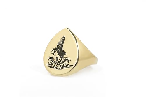 Bague en forme de baleine ajustable pour éviter les erreurs de taille
