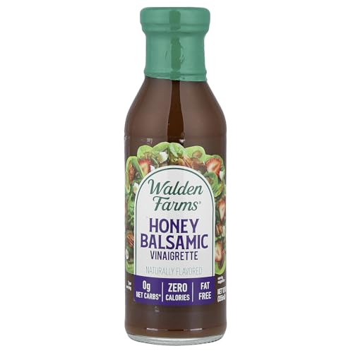 Walden Farms Kalorienfreie Salatdressing 355ml Honig Balsamico-Vinaigrette