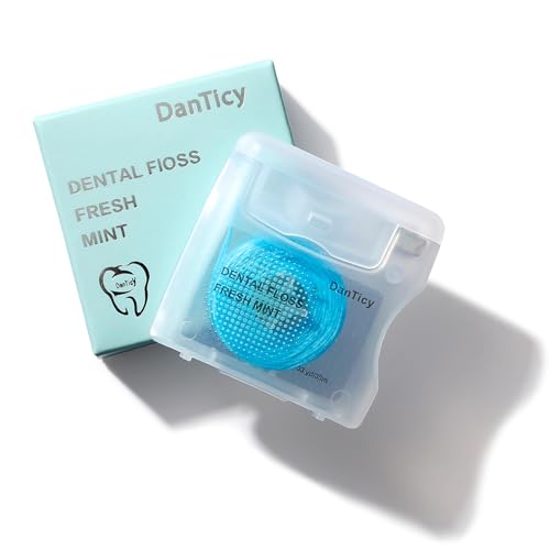 Hilo Dental de algodón impregnado en aceite de coco, hilo Dental tejido, hilo de seda vegetal Natural, limpieza profunda, limpieza Extra amplia y se desliza sin problemas y con facilidad,PFAS libre de