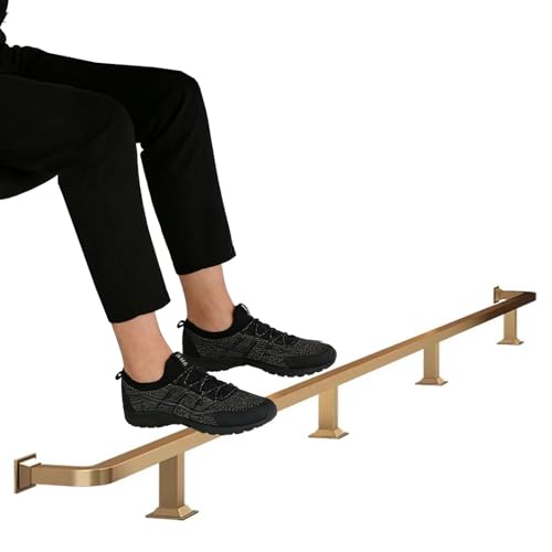 Tige de repose-pieds en métal Gold 50cm au design carré haut de gamme