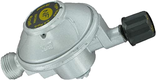 COMAP Détendeur camping gaz butane 0,5 kg/h - NF 28 mbar - Basse pression - Robinet d'arrêt incorporé - S651013