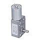 Gleichstrom-Schneckengetriebemotor, 60 U/min, DC 12 V, Hohes Drehmoment, Mini-Turbinen-Schneckengetriebemotor 4632-370 für Fensteröffner und Mini-Winden, Inklusive Motoreinheit