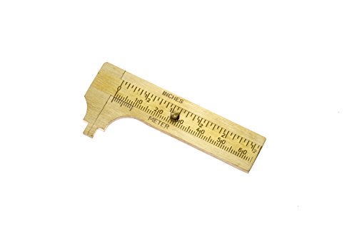 Calibrador de latón 2-1/2 pulgadas SE miniatura 2