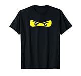 Ninja Eyes Funny Halloween Ninja Costume T-Shirt Small