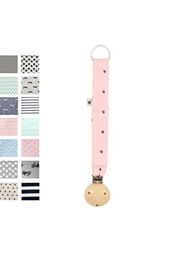 Fundas BCNu00ae - A24/4597 - Chupetero de algodón - Estampado Little Fun Peach