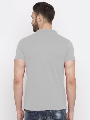 Image of Status Quo Men's Polo T-Shirt | Rich Cotton Blend | Slim Fit | All Day Comfort | Contrast Inner Placket | Polo Collar