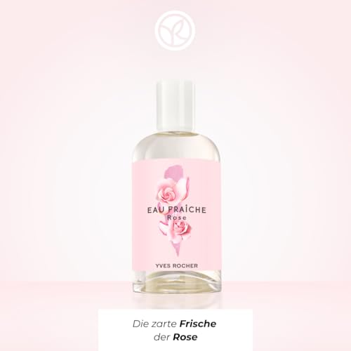 yves rocher Yves rocher la collection - eau fraîche rosenblüten - erfrischendes eau de toilette für damen - blumig-rosige frische - zarter floraler duft - 100 ml