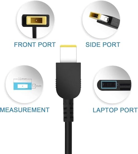 Image of 300W USB Laptop Charger Compatible for Lenovo Legion Pro 5 7 5i 7i 9i 16IRX8 16ARX8H 16IAH7H 16IRX9 16IAX10H 16ITHg6 16ACHg6 16IAX7 R9000 Y9000 ThinkPad R7000P LOQ 17IRB8 Laptop (LE 300W USB)